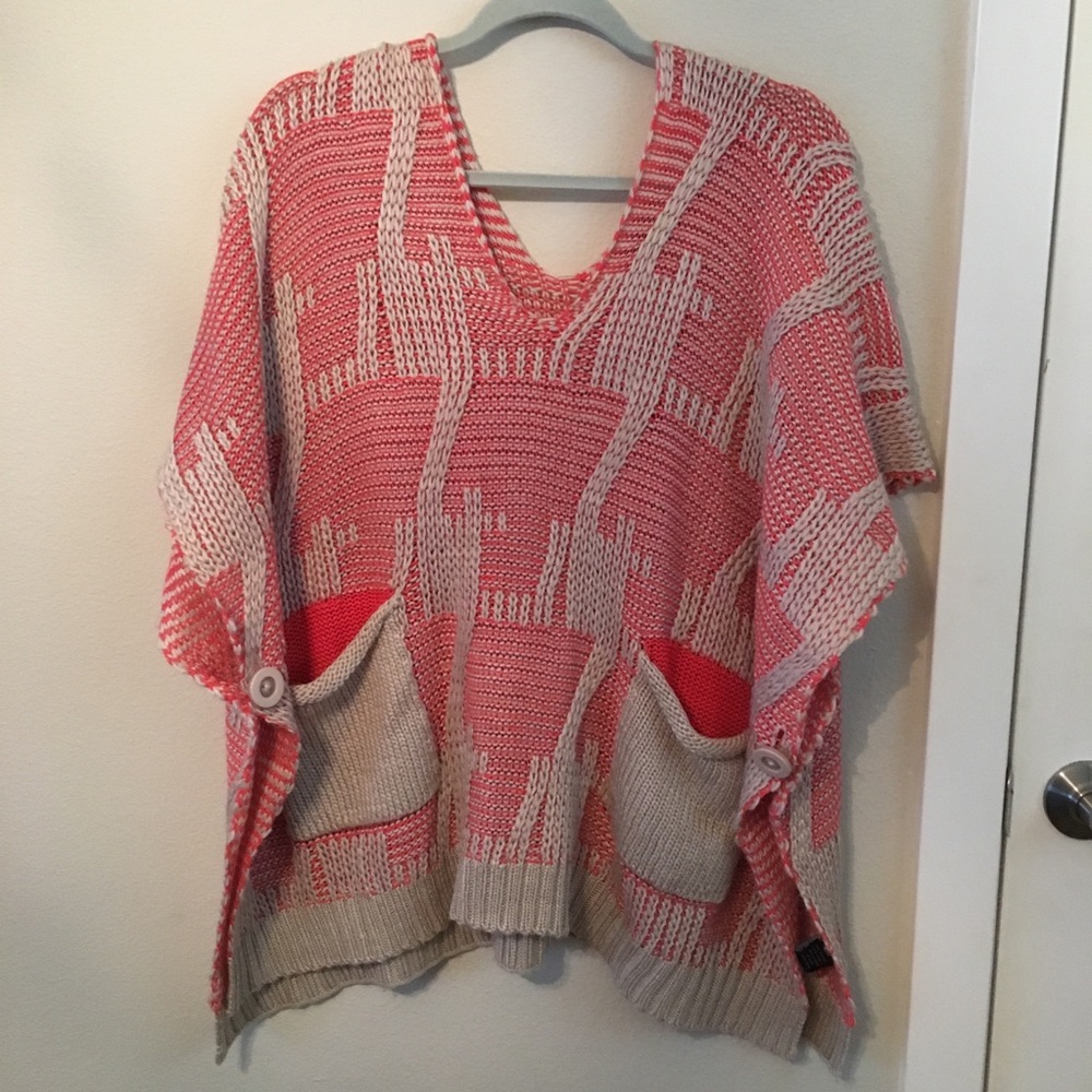 Vertigo Sweater Poncho size S/M